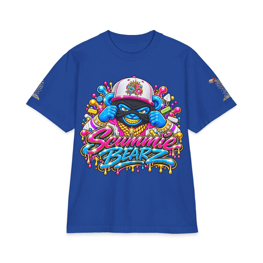 Get Your Mind Right — Multicolor Remix | SCUMMIEBEARZ™ Shaka Wear Heavyweight Tee
