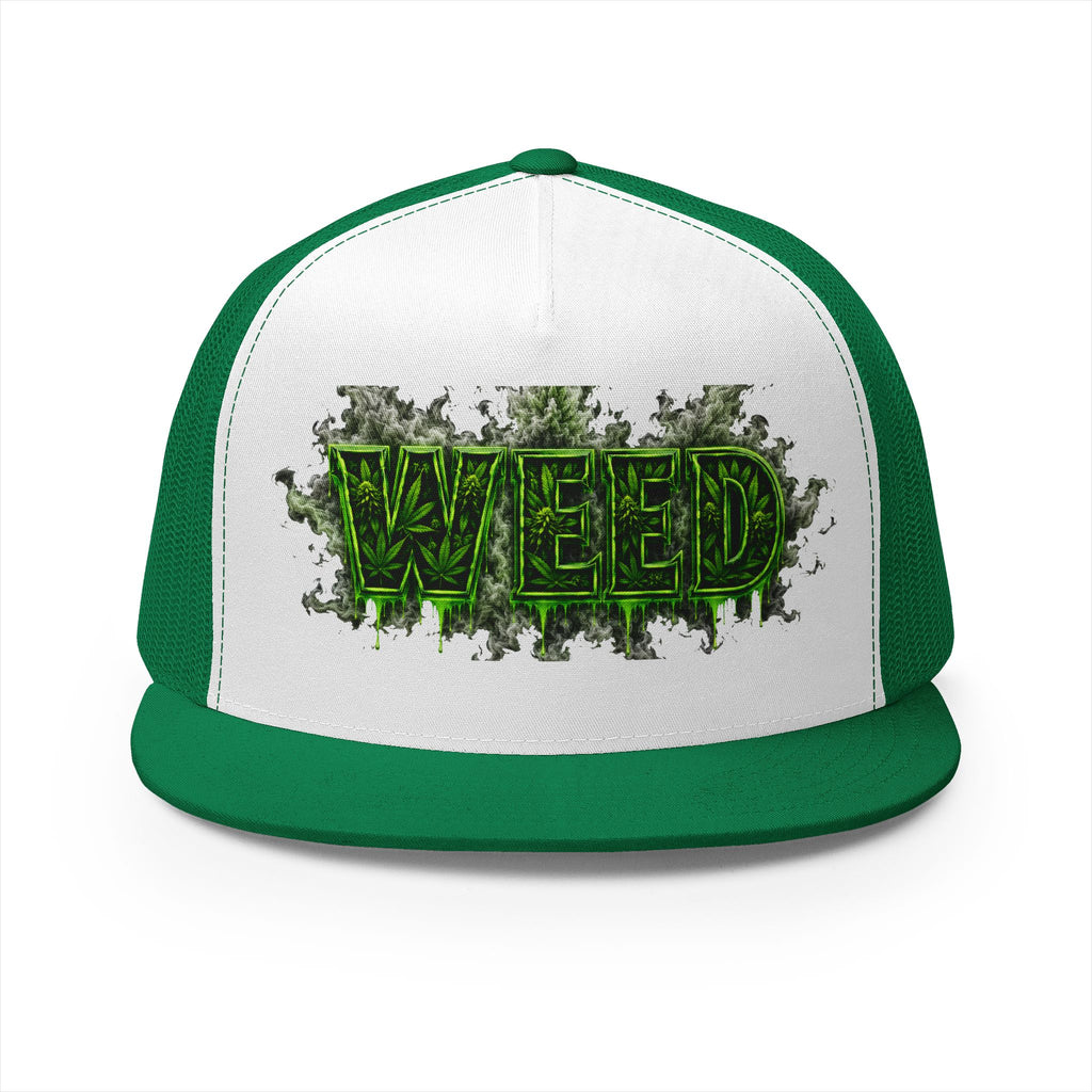5 Panel Trucker CAP-WEED -SCUMMIEBEARZ™
