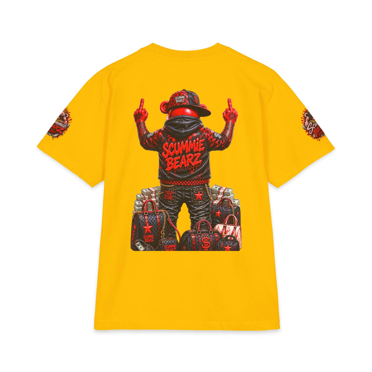 Red Draco | SCUMMIEBEARZ™ Shaka Wear Heavyweight Tee