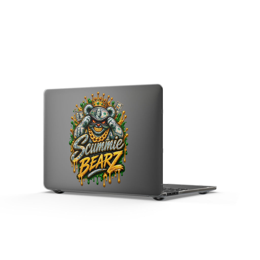 Matte MacBook Cases-MONEY MASK LOGO-SCUMMIEBEARZ™️
