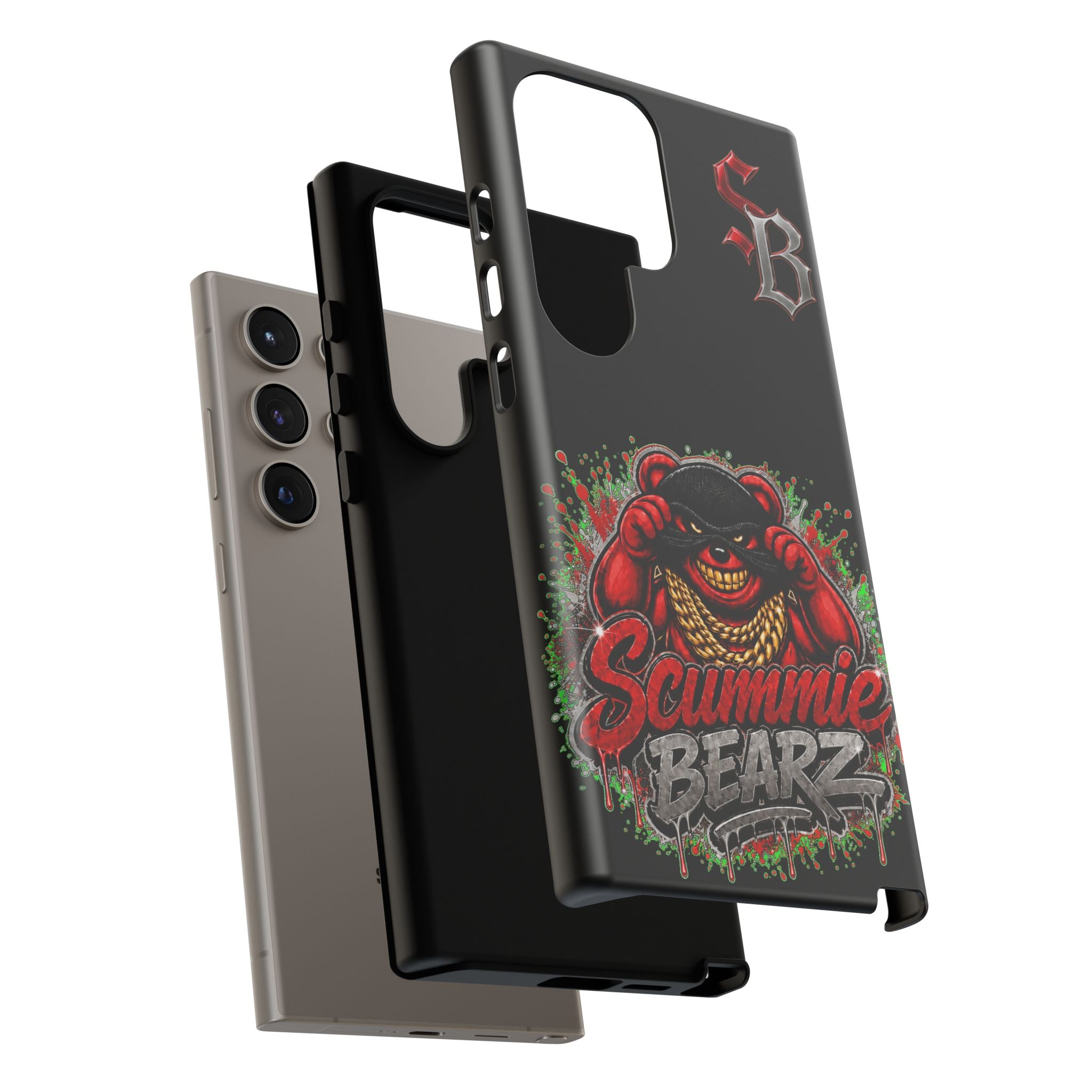 SCUMMIEBEARZ ♦️RED LOGO♦️ Tough Cases