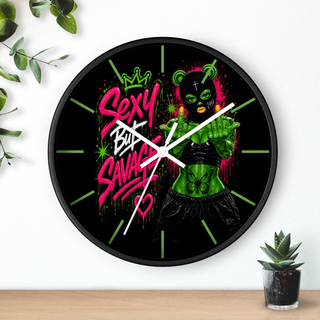 Wall Clock-Sexy But Savage Green Remix-SCUMMIEBEARZ™️