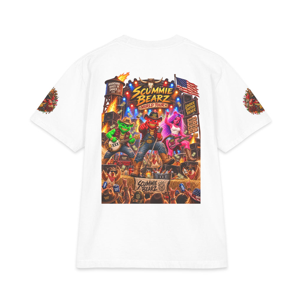 Country World Tour | SCUMMIEBEARZ™ Shaka Wear Heavyweight Tee