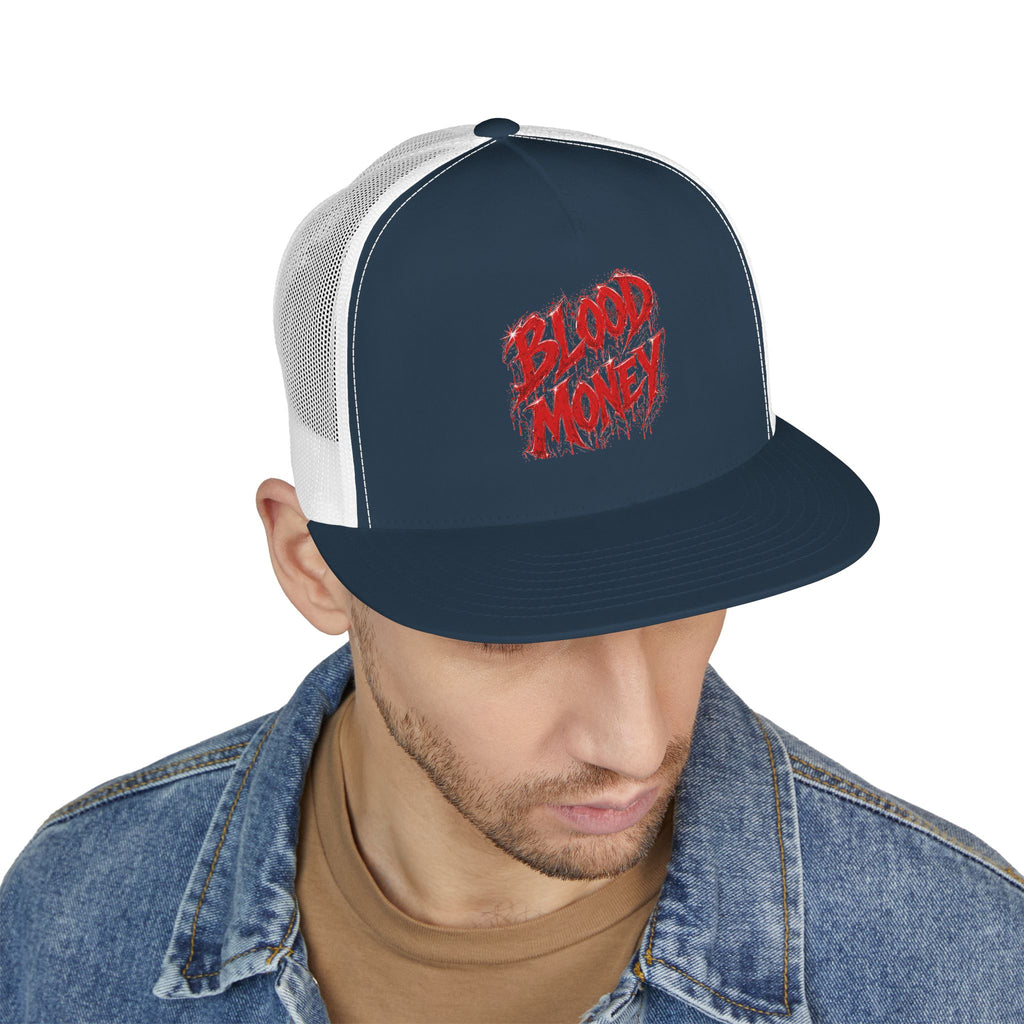 5 Panel Trucker Cap-BLOOD MONEY-SCUMMIEBEARZ™