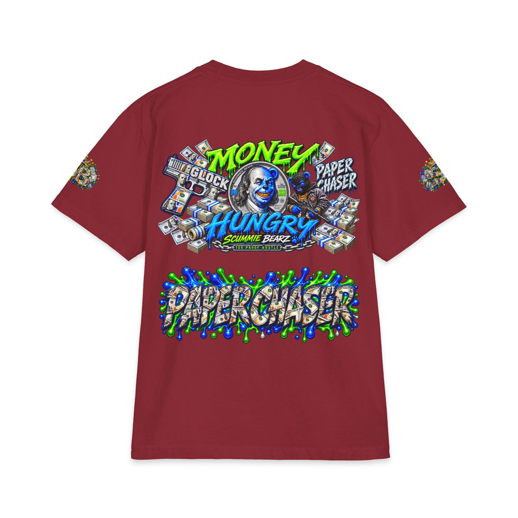 Money, Hungry Green Remix | SCUMMIEBEARZ™ Shaka Wear Heavyweight Tee