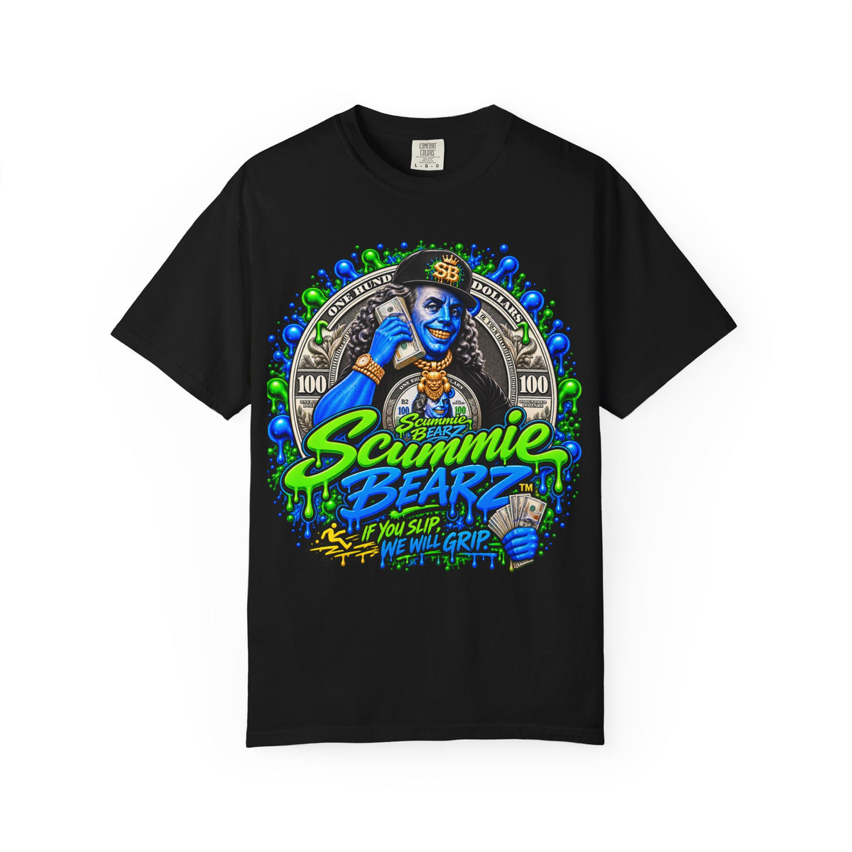 Comfort color 1717- "Paper Chaser" Graphic T-Shirt wha-SCUMMIEBEARZ™️