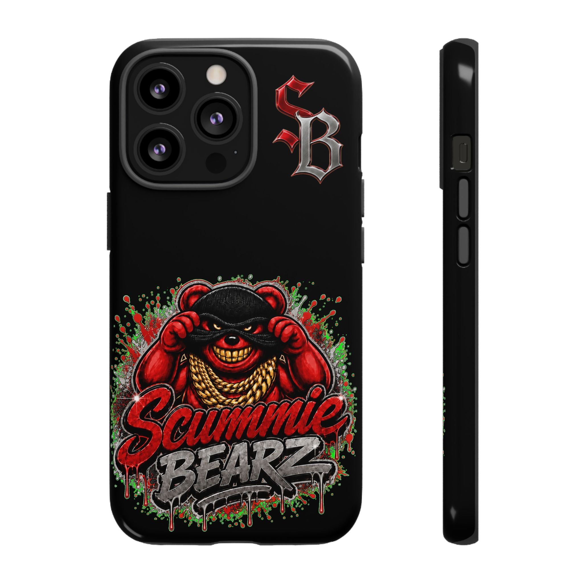 SCUMMIEBEARZ ♦️RED LOGO♦️ Tough Cases