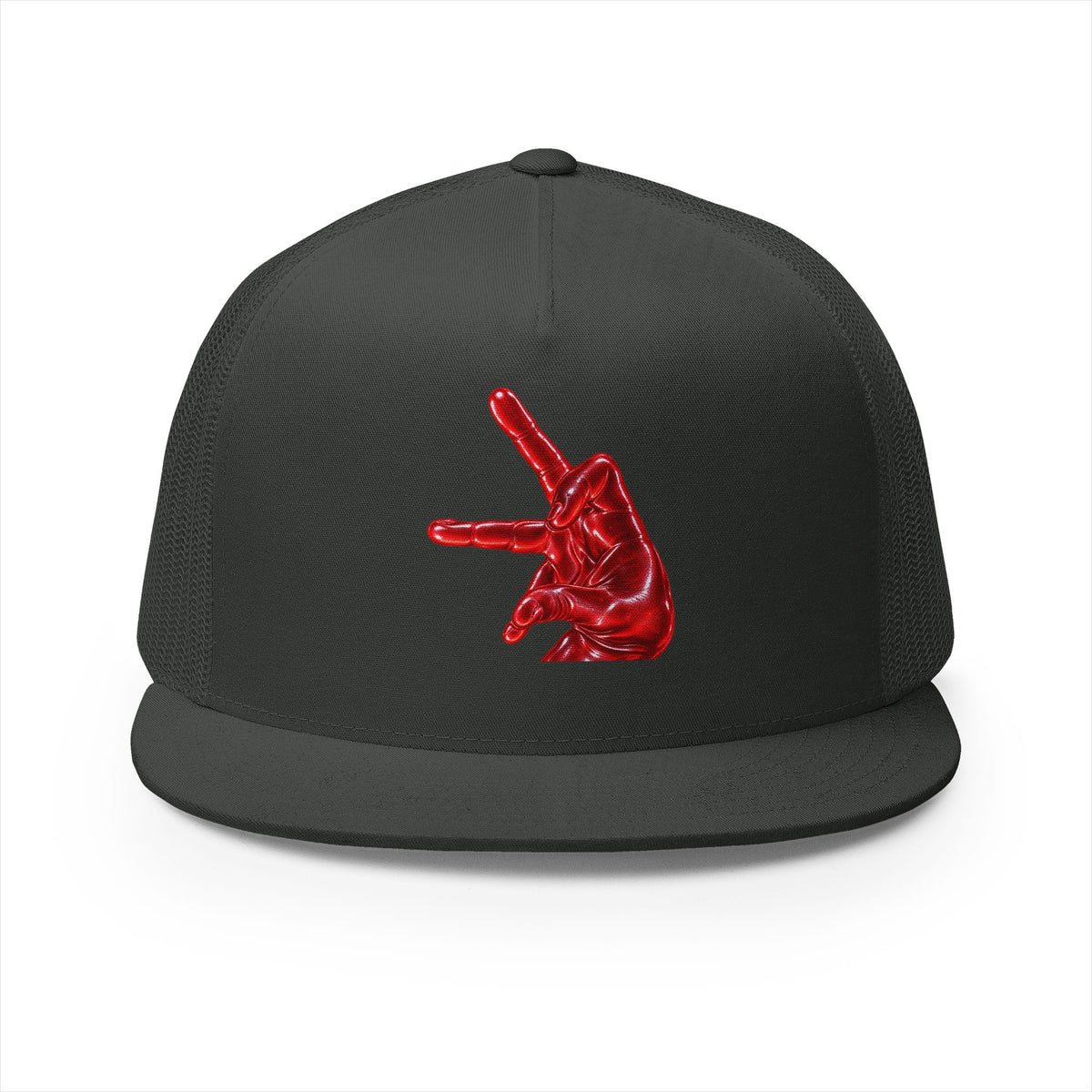 5 Panel Trucker Cap-BLOOD MONEY, HAND LOGO-SCUMMIEBEARZ™️