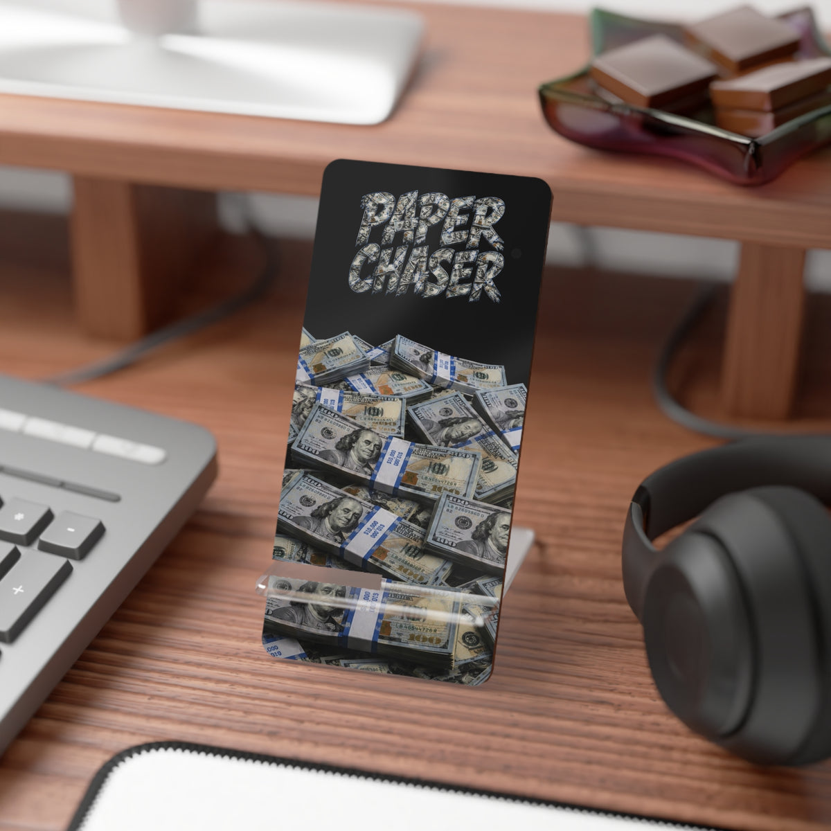 Mobile Display Stand for Smartphones-PAPER CHASER- SCUMMIEBEARZ™️