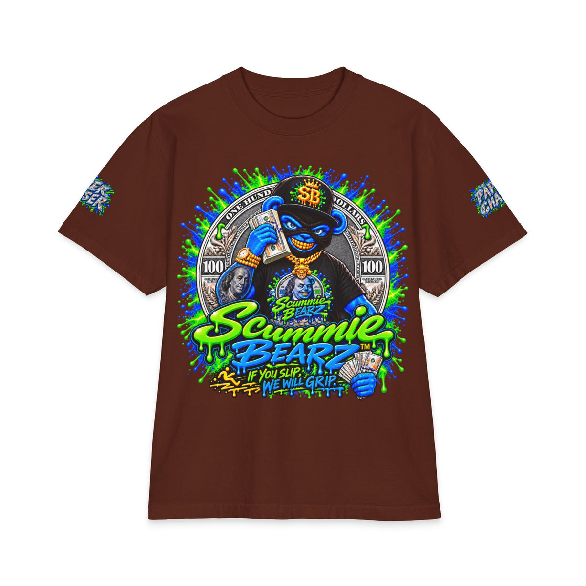 Dat Money Keep Calling Me | SCUMMIEBEARZ™ Shaka Wear Heavyweight Tee
