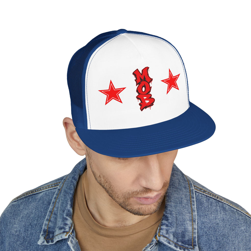 5 Panel Trucker Cap-MOB-SCUMMIEBEARZ™️