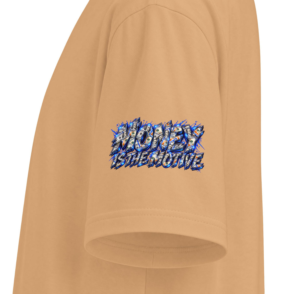 Money Is The Motive Gold Pendant | SCUMMIEBEARZ™ Shaka Wear Heavyweight Tee