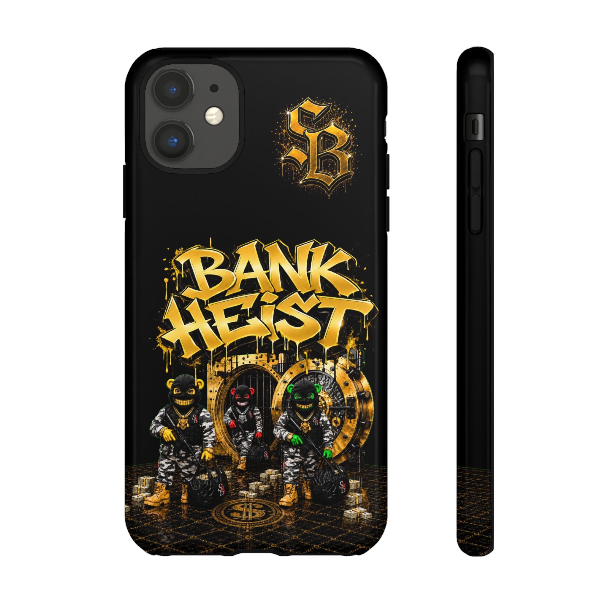 SCUMMIEBEARZ Bank Heist Tough Cases