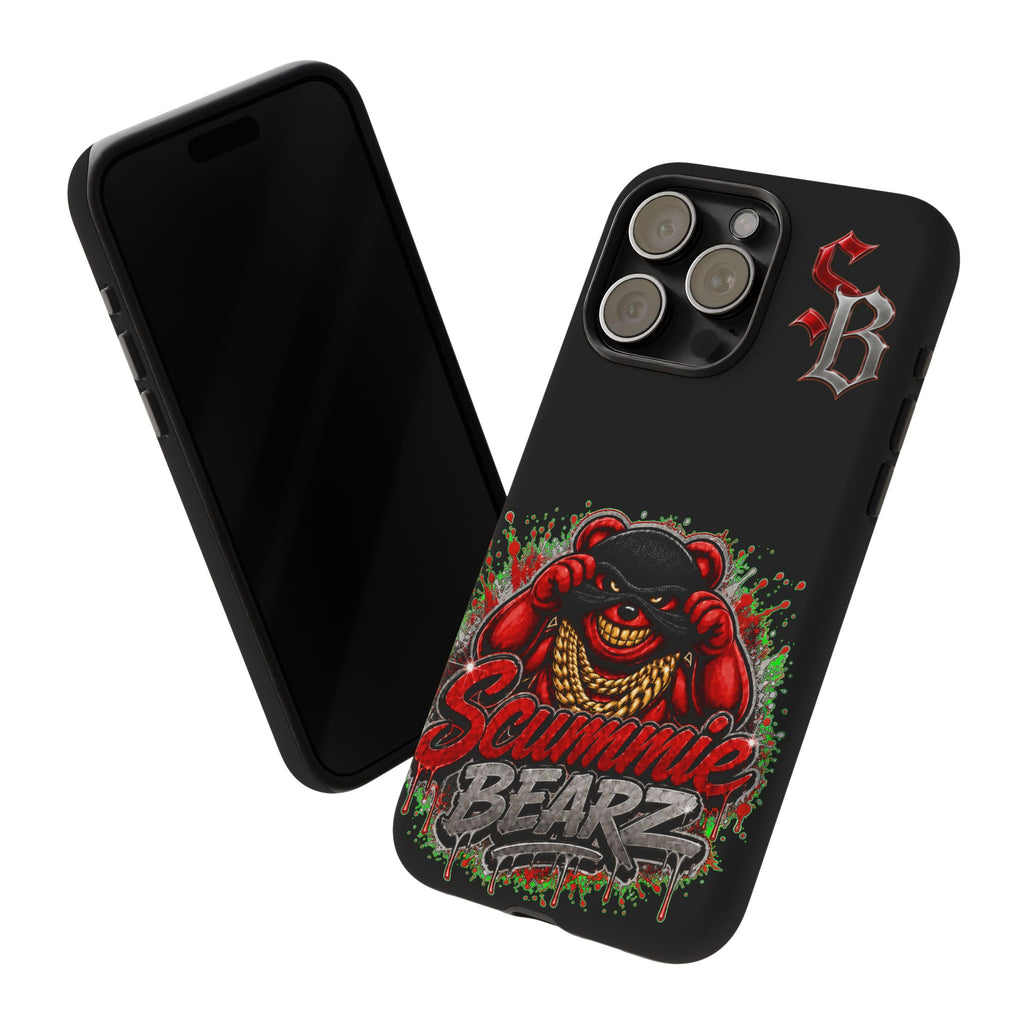 SCUMMIEBEARZ ♦️RED LOGO♦️ Tough Cases