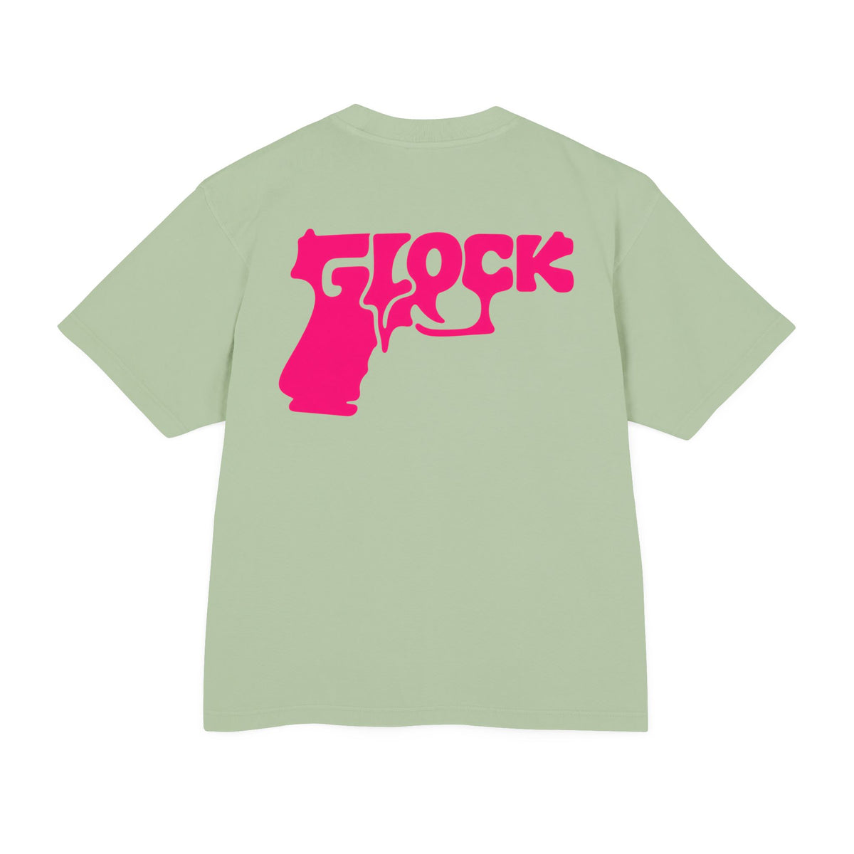 Unisex Urban Heavy Tee-💗🔫 PINK GLOCK — PRETTY WITH PRESSURE™ 🔫💗-SCUMMIEBEARZ™️