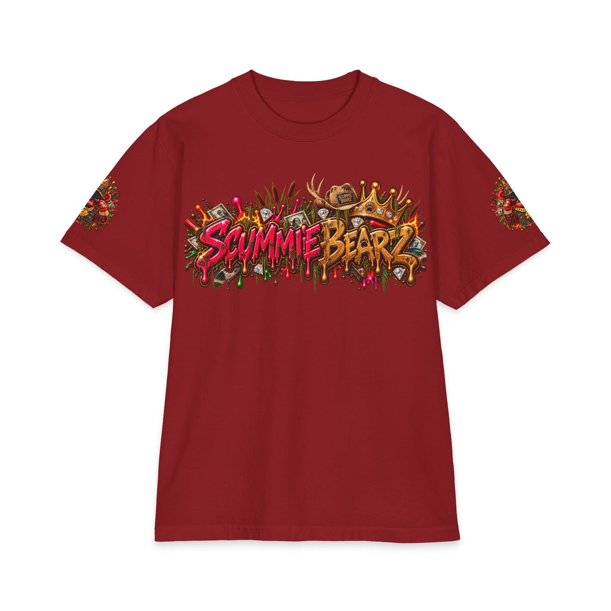 Boots, Booze, And Bad Company | SCUMMIEBEARZ™ Shaka Wear Heavyweight Tee