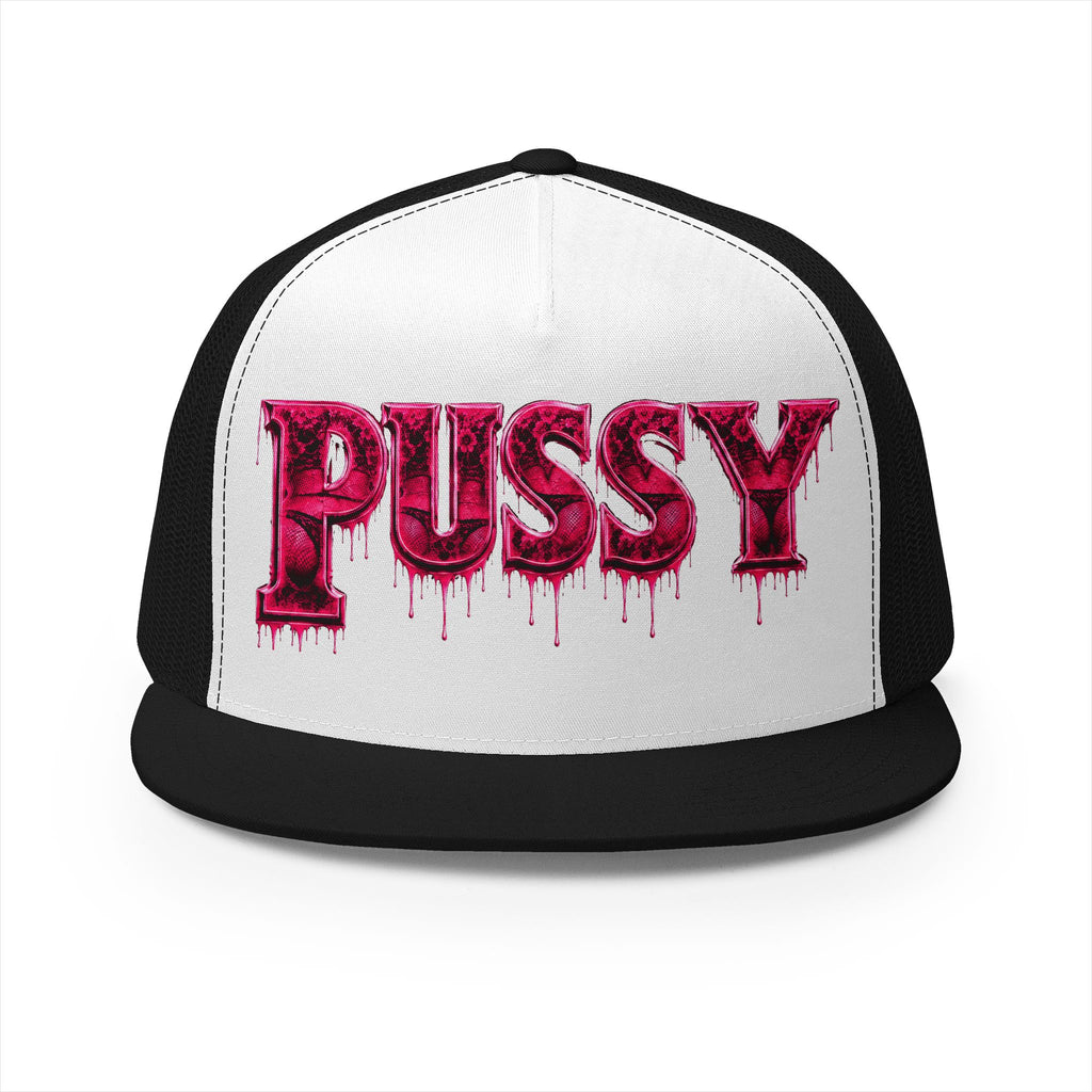 5 Panel Trucker Cap-PINK PU$$Y-SCUMMIEBEARZ™