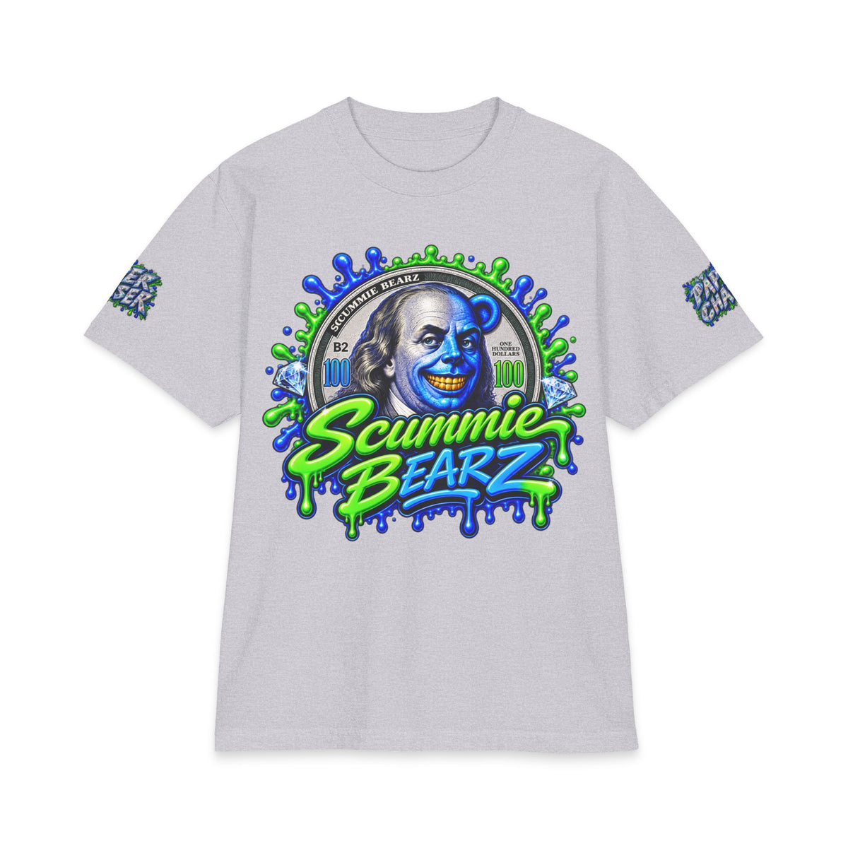 Benji / Paper Chaser | SCUMMIEBEARZ™ Shaka Wear Heavyweight Tee