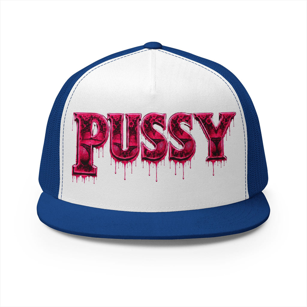 5 Panel Trucker Cap-PINK PU$$Y-SCUMMIEBEARZ™