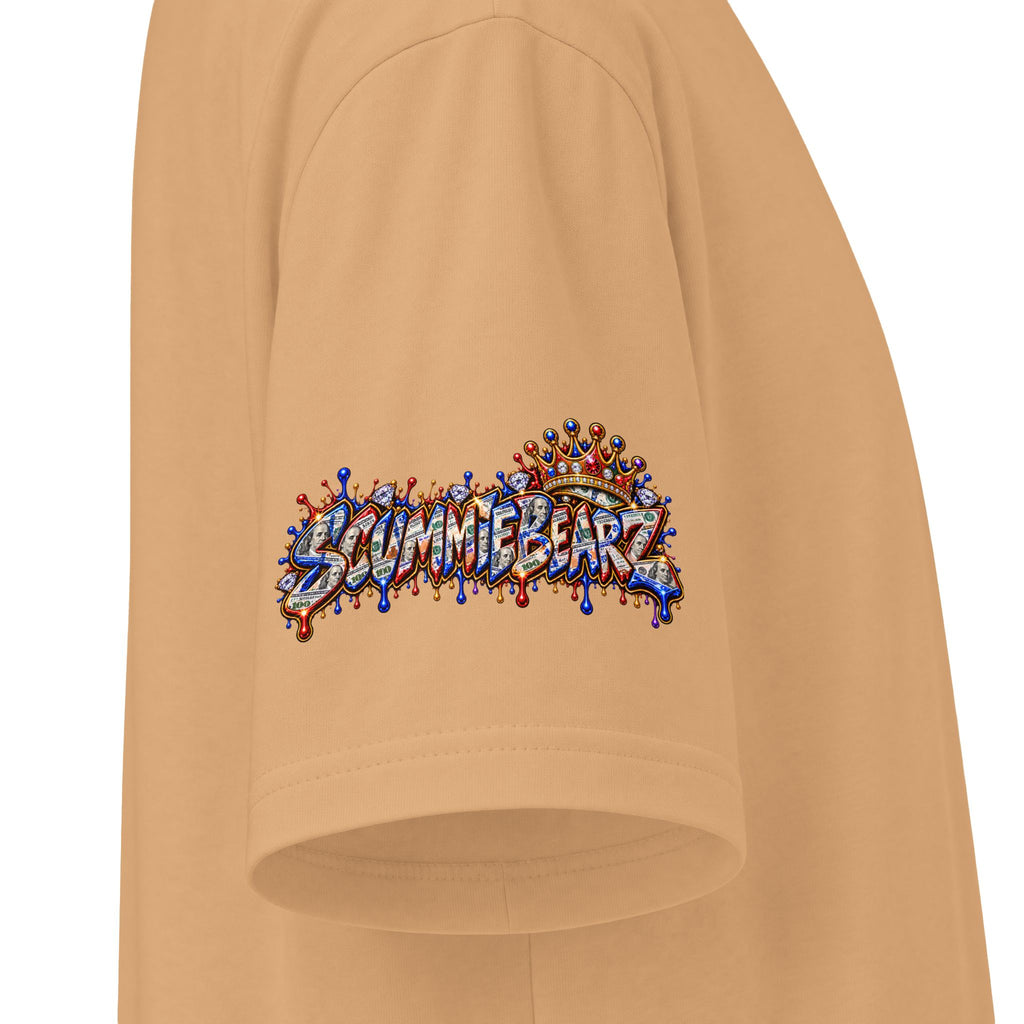 Get Served Red/Blue Remix | SCUMMIEBEARZ™ Shaka Wear Heavyweight Tee