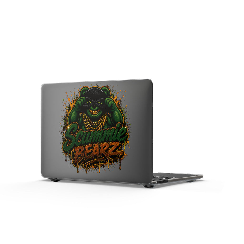 Matte MacBook Cases-HILLBILLY MASK LOGO-SCUMMIEBEARZ™