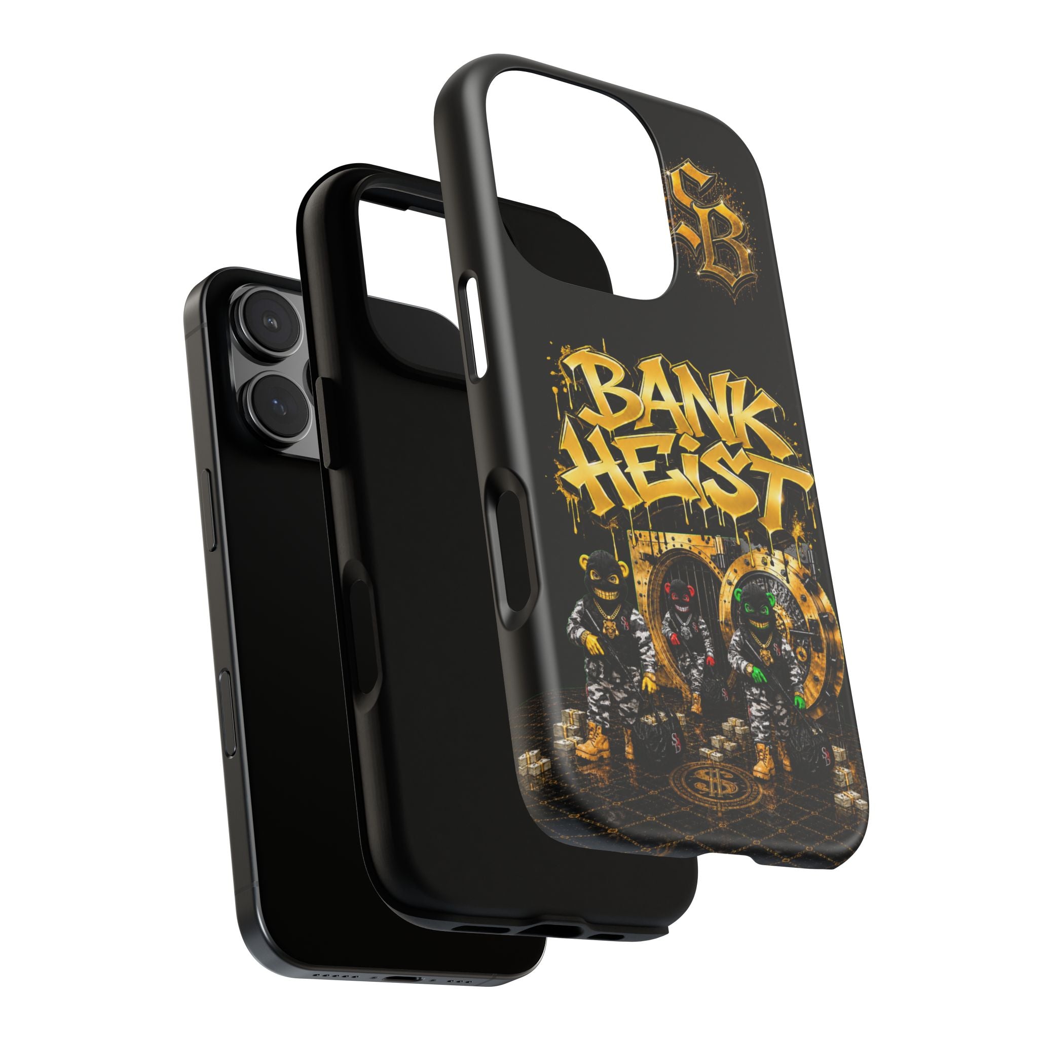 SCUMMIEBEARZ Bank Heist Tough Cases