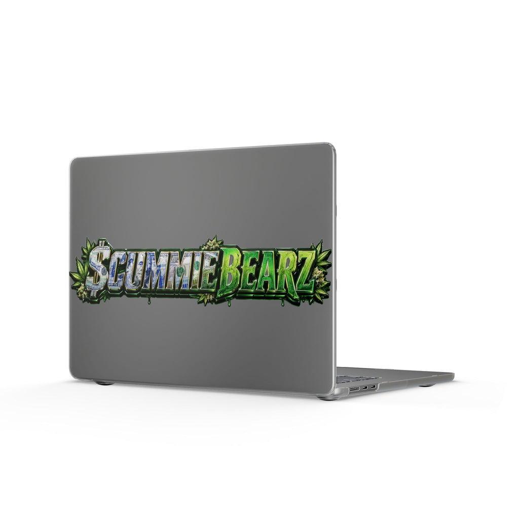 Matte MacBook Cases-WEED LOGO-SCUMMIEBEARZ™