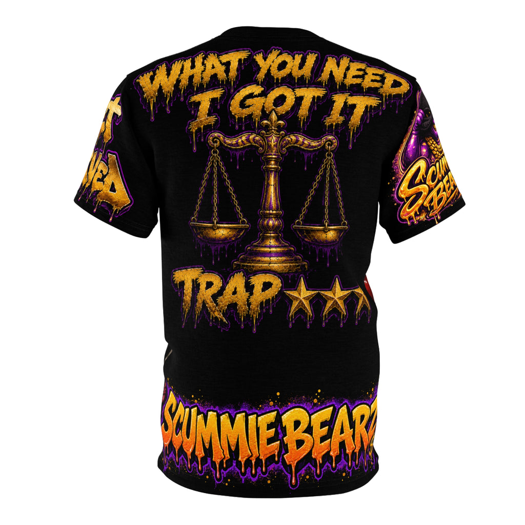 SCUMMIE BEARZ   GET SEVERED - WHAT YOU NEED  Unisex Men's Streetwear AOP Tee