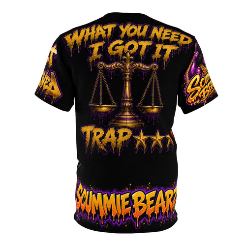 SCUMMIE BEARZ   GET SEVERED - WHAT YOU NEED  Unisex Men's Streetwear AOP Tee