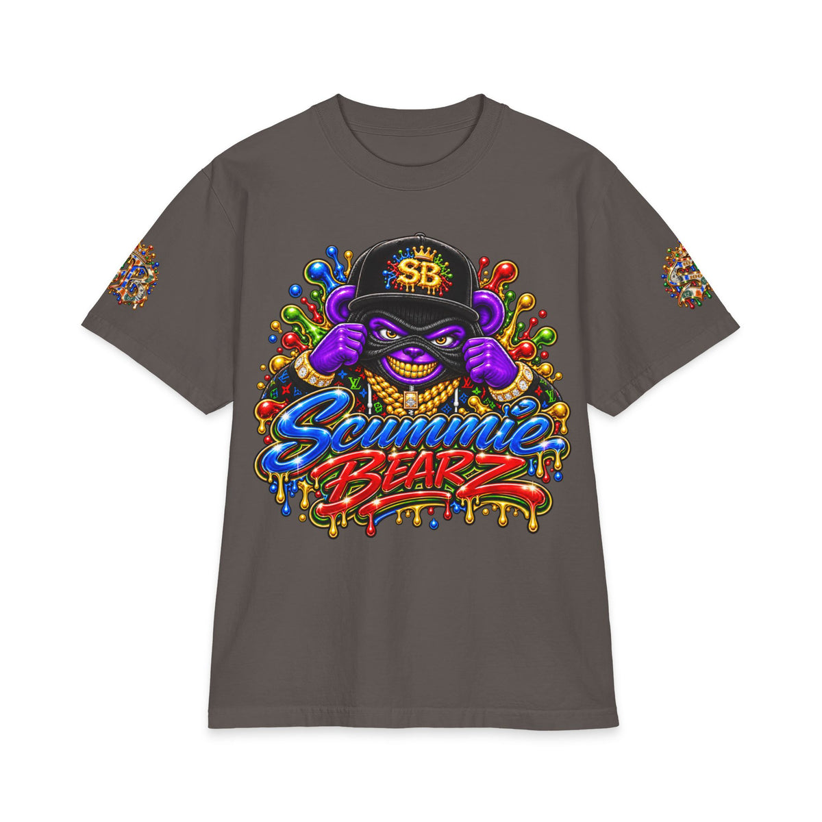 Where’s Da Driver — Remix | SCUMMIEBEARZ™ Shaka Wear Heavyweight Tee