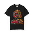 Unisex Garment-Dyed T-shirt-HILBILLYSCUMMIEBEARZ MOONSHINE/CROWN SB LOGO -SCUMMIEBEARZ™