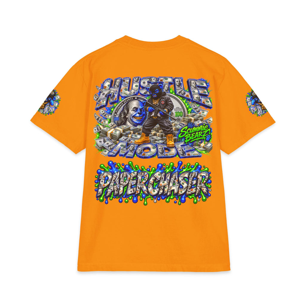 Hustle Mode, Green Remix | SCUMMIEBEARZ™ Shaka Wear Heavyweight Tee