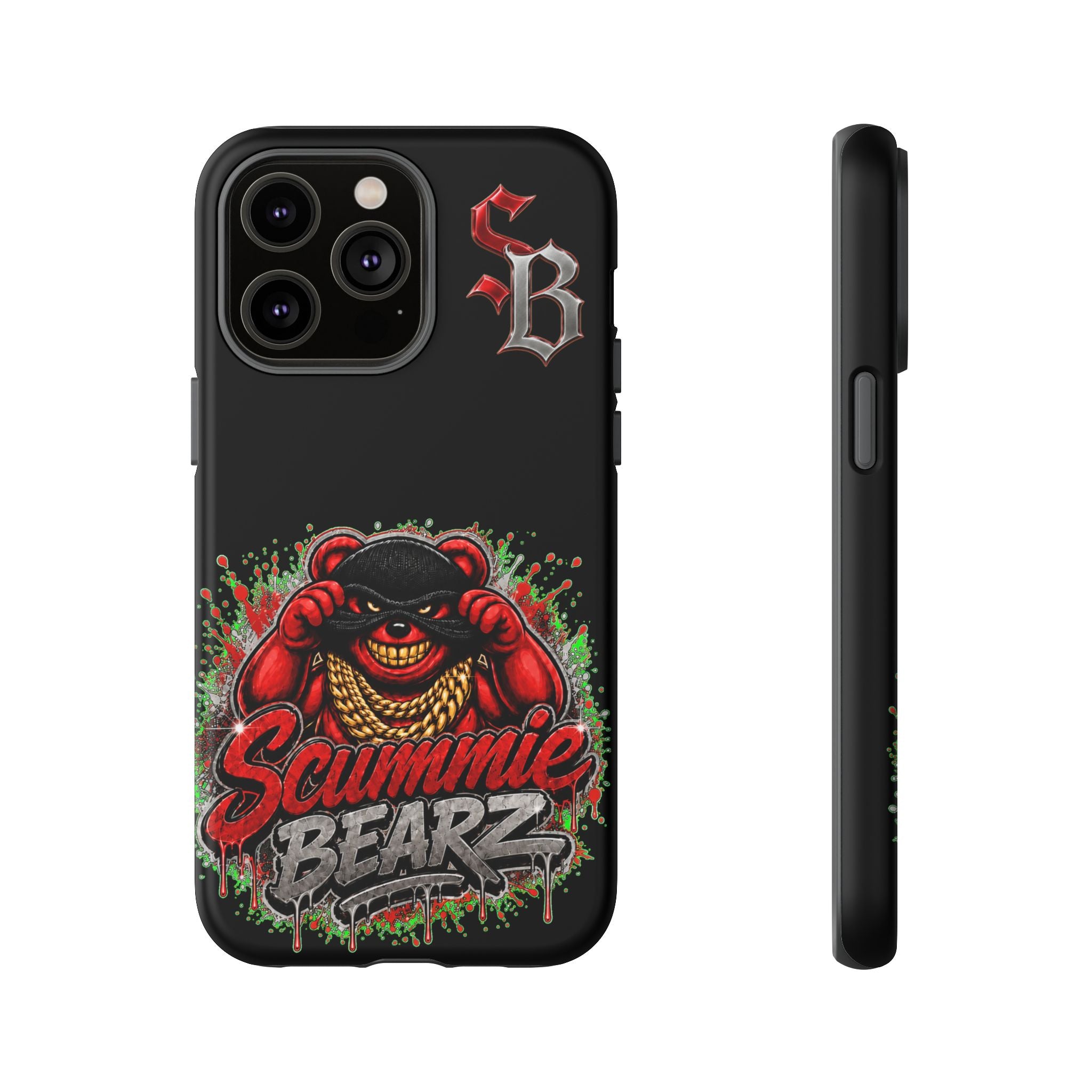 SCUMMIEBEARZ ♦️RED LOGO♦️ Tough Cases