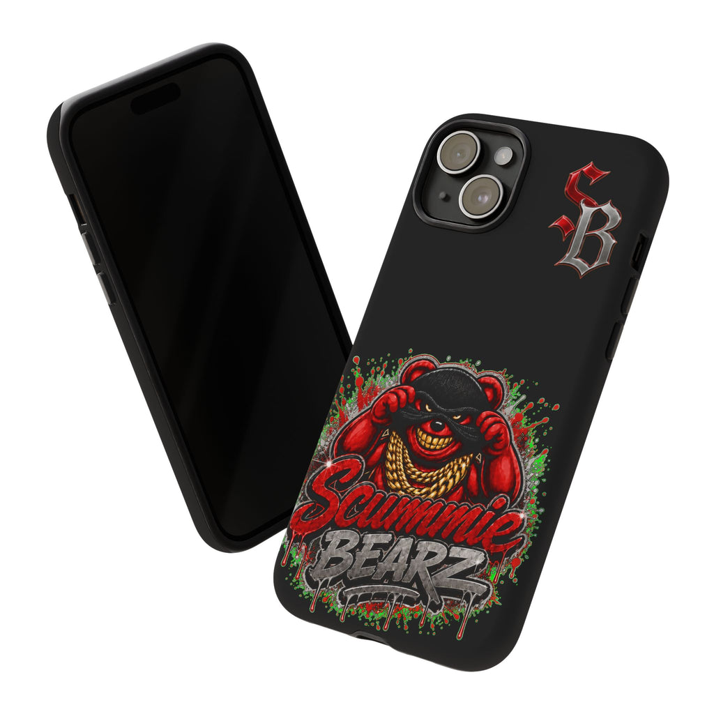 SCUMMIEBEARZ ♦️RED LOGO♦️ Tough Cases