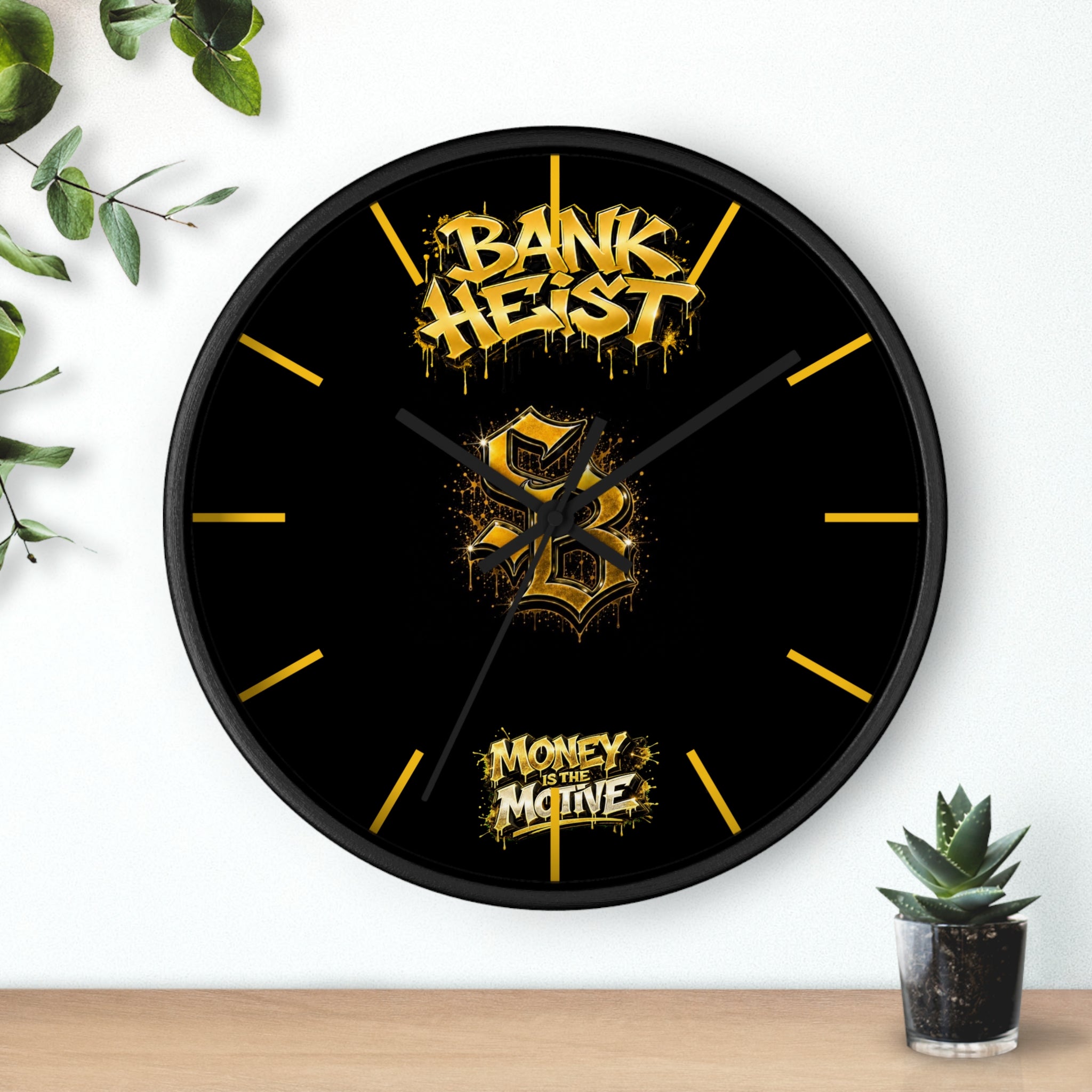 Wall Clock-Bank Heist-Money Is the Motive-SCUMMIEBEARZ™️