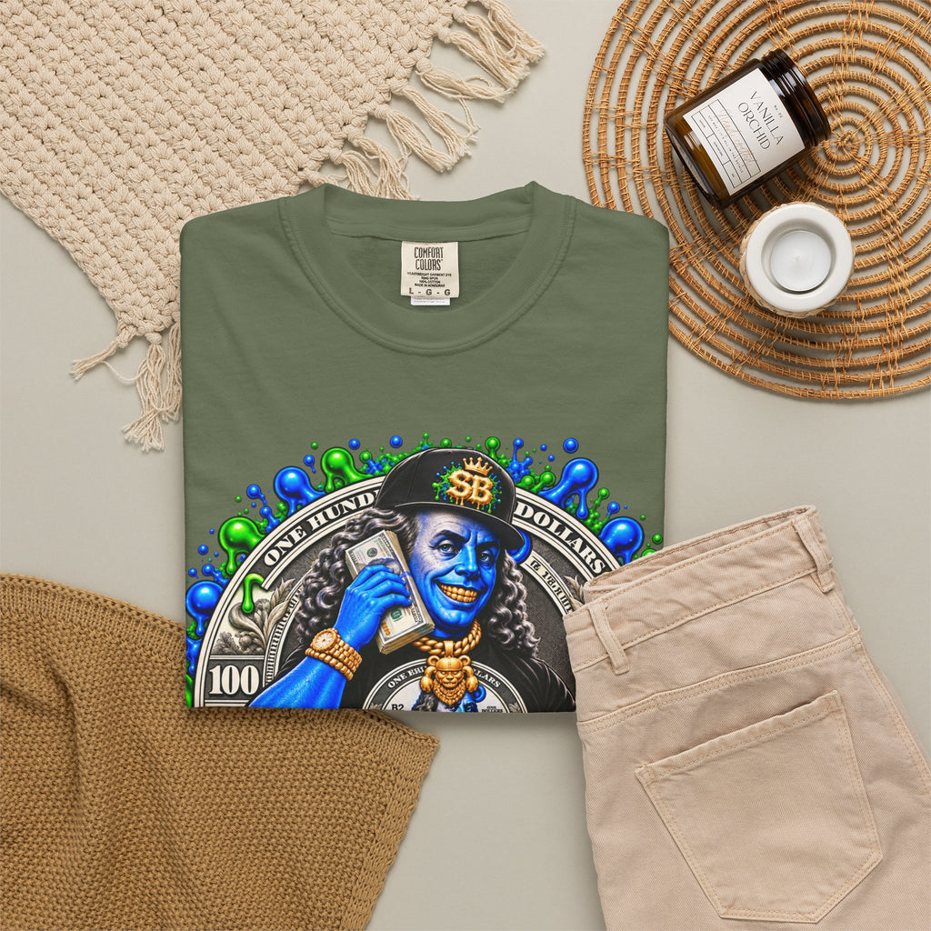 Comfort color 1717- "Paper Chaser" Graphic T-Shirt wha-SCUMMIEBEARZ™️