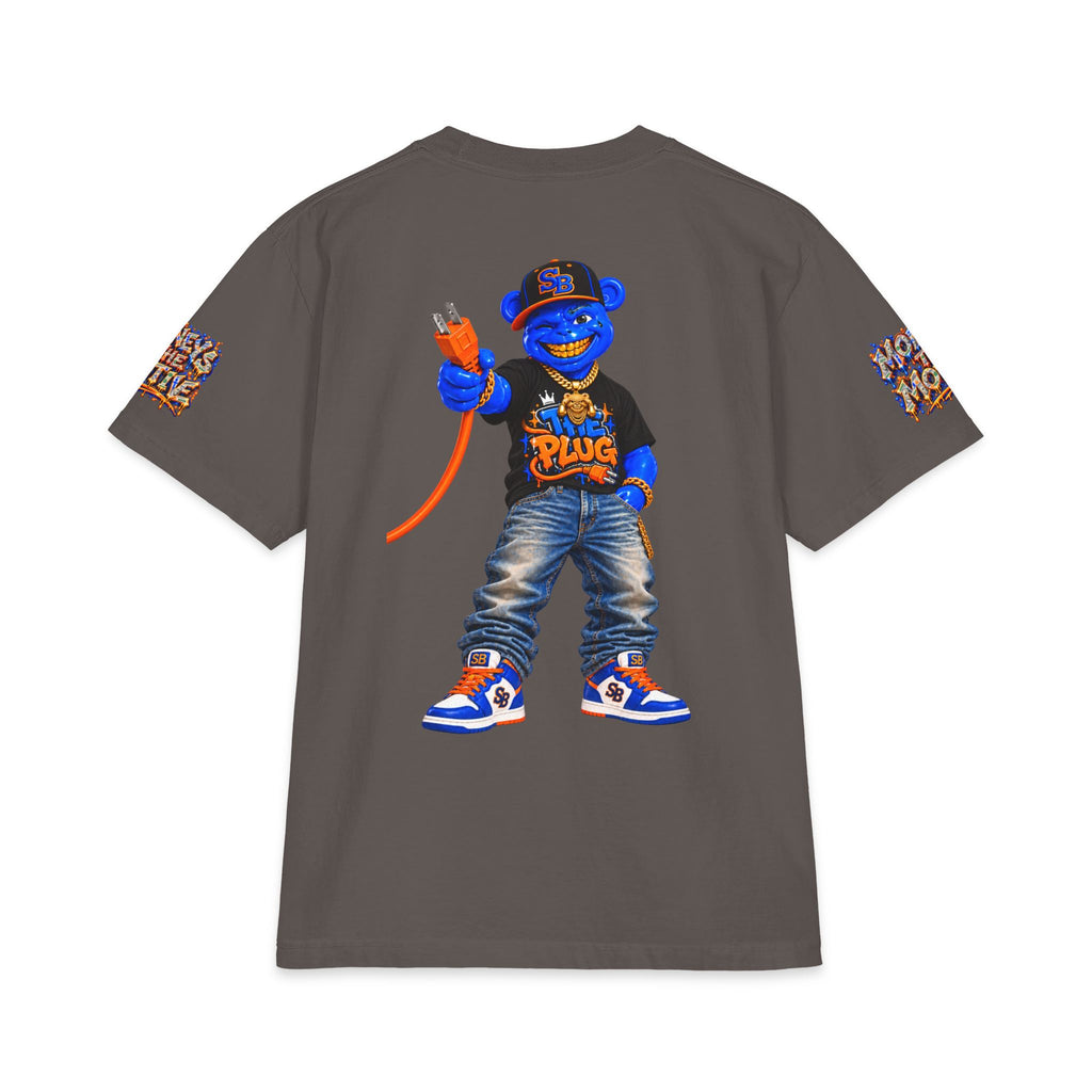 Unisex Max Heavyweight Short Sleeve-THE PLUG!!!-Scummiebearz™️