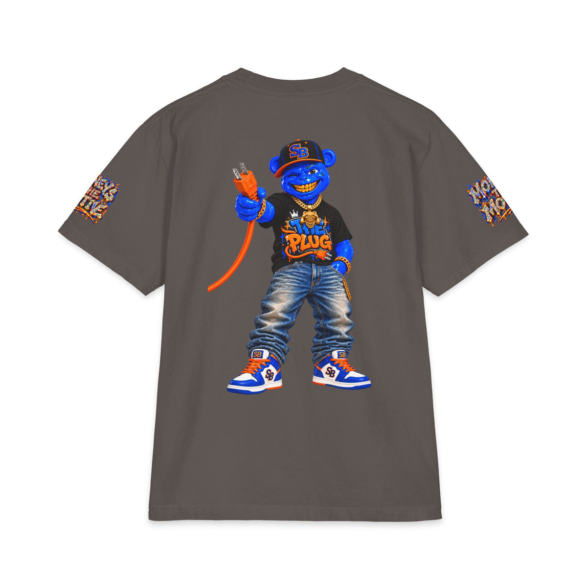 Unisex Max Heavyweight Short Sleeve-THE PLUG!!!-Scummiebearz™️