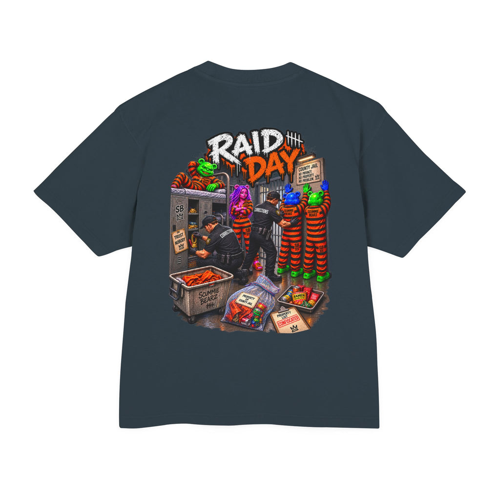Unisex Urban Heavy Tee-LOCKED UP RAID DAY-SCUMMIEBEARZ™️