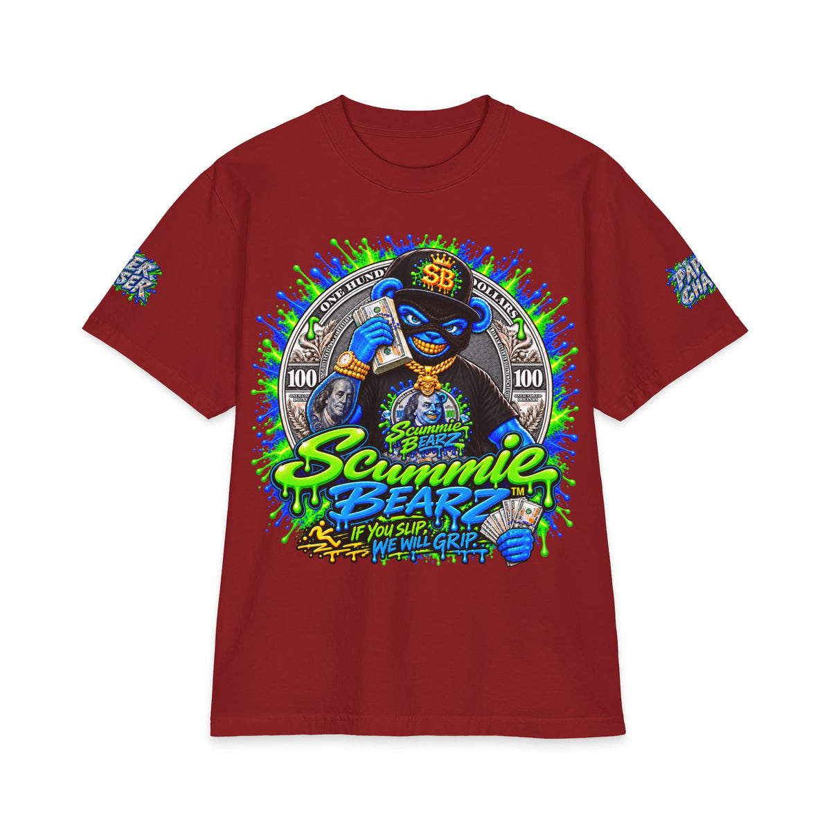 Dat Money Keep Calling Me | SCUMMIEBEARZ™ Shaka Wear Heavyweight Tee