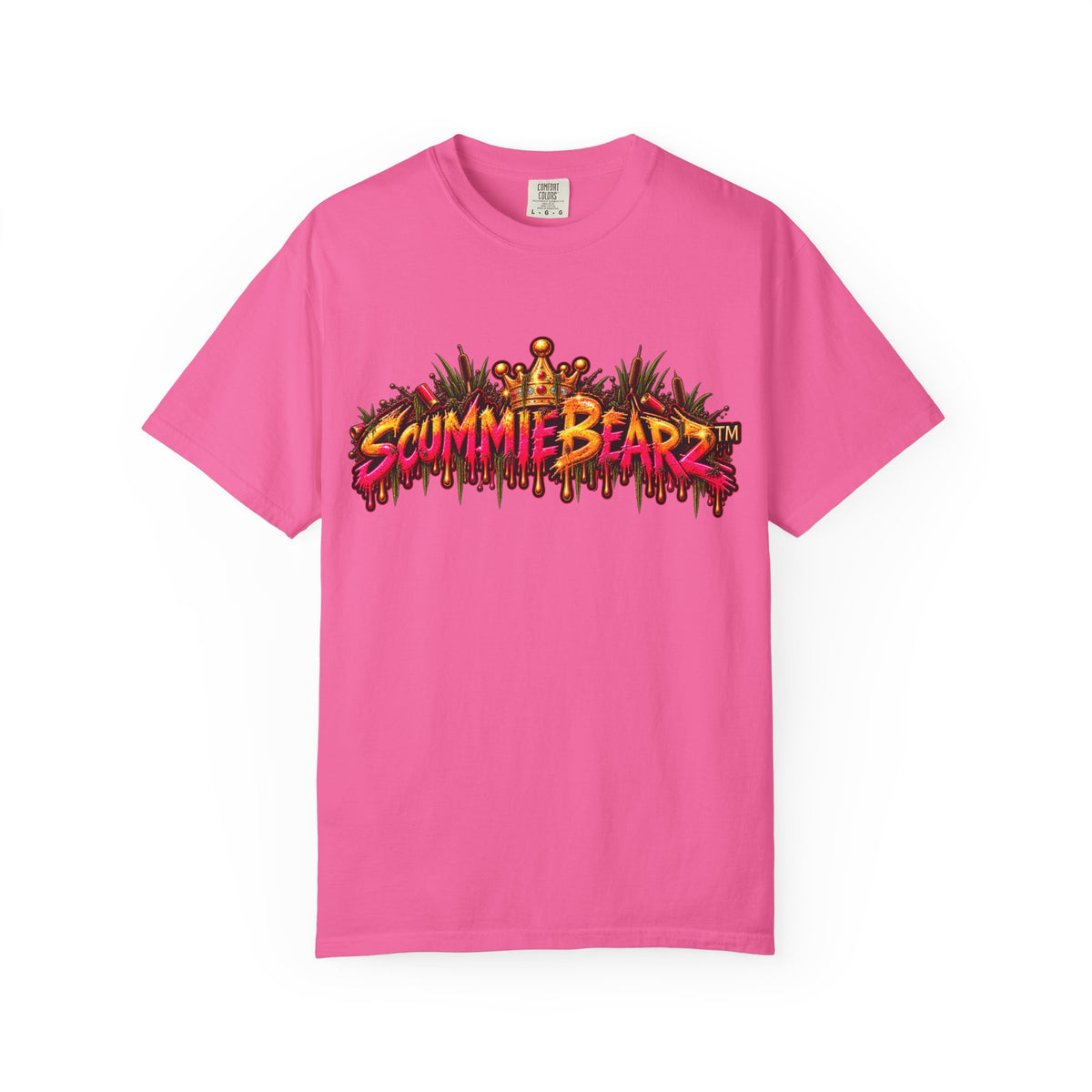 Unisex Garment-Dyed T-shirt-BABE I THINK I GOT A MONSTER-SCUMMIEBEARZ™️