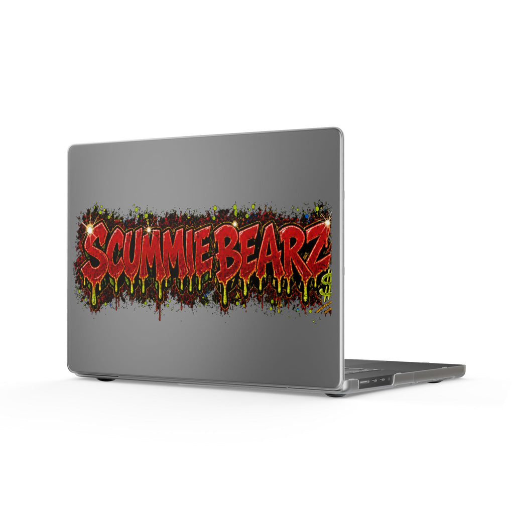 Matte MacBook Cases-RED LOGO -SCUMMIEBEARZ™
