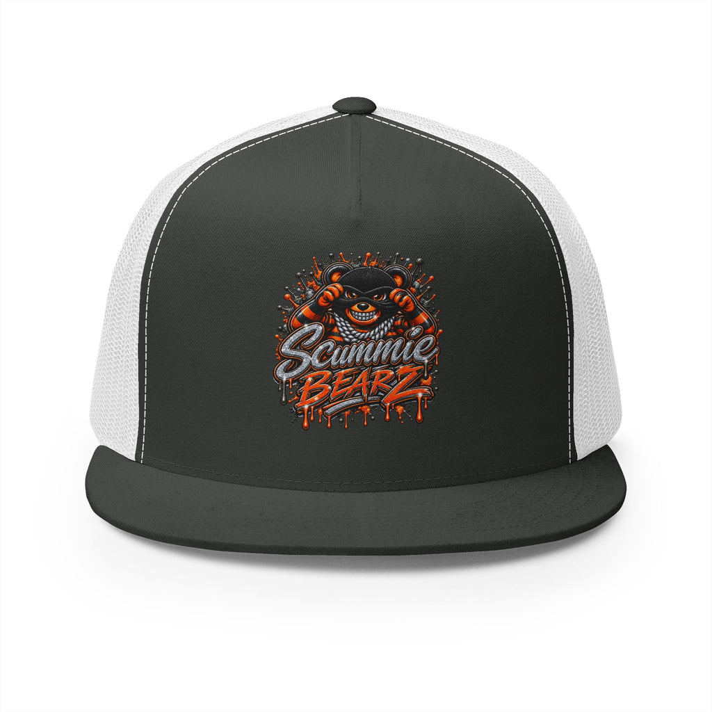5 Panel Trucker Cap-LOCKED UP MASK LOGO-SCUMMIEBEARZ™