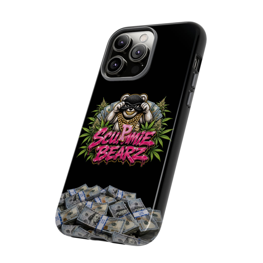 SCUMMIEBEARZ P.M.W. (P***y Money Weed) Logo Tough Cases