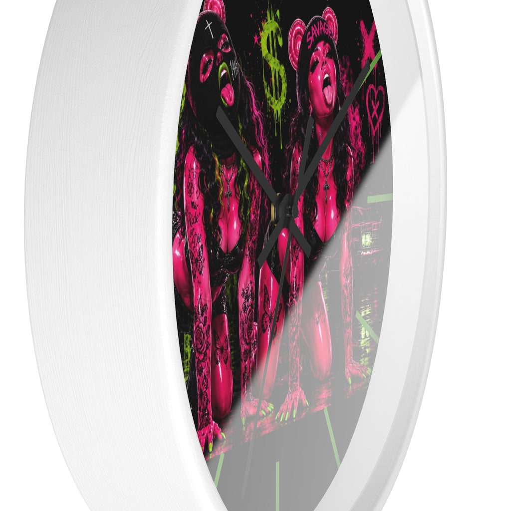 Wall Clock-Sexy But Savage Duo-SCUMMIEBEARZ™️
