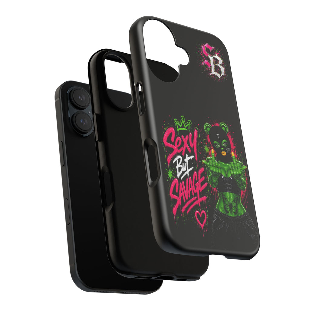 SCUMMIEBEARZ Sexy But Savage Green Remix Tough Cases