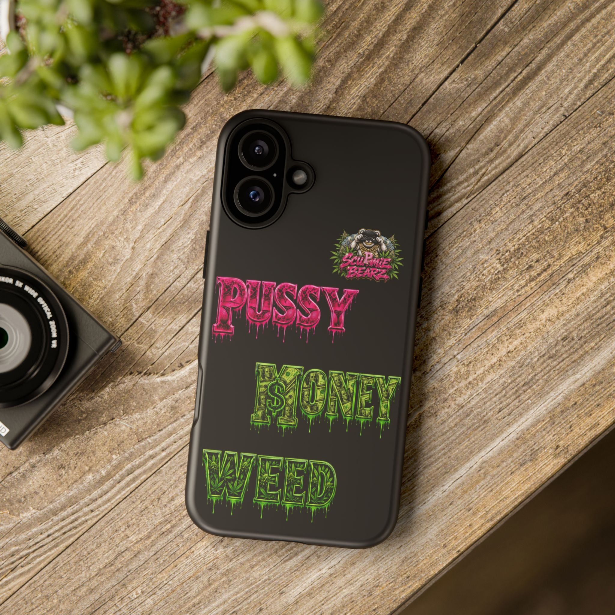 SCUMMIEBEARZ P.M.W. (P***Y Money Weed) Tough Cases