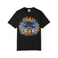 Unisex Garment-Dyed T-SHIRT-MONEY GLOCK/CROWN MASK LOGO-SCUMMIEBEARZ™
