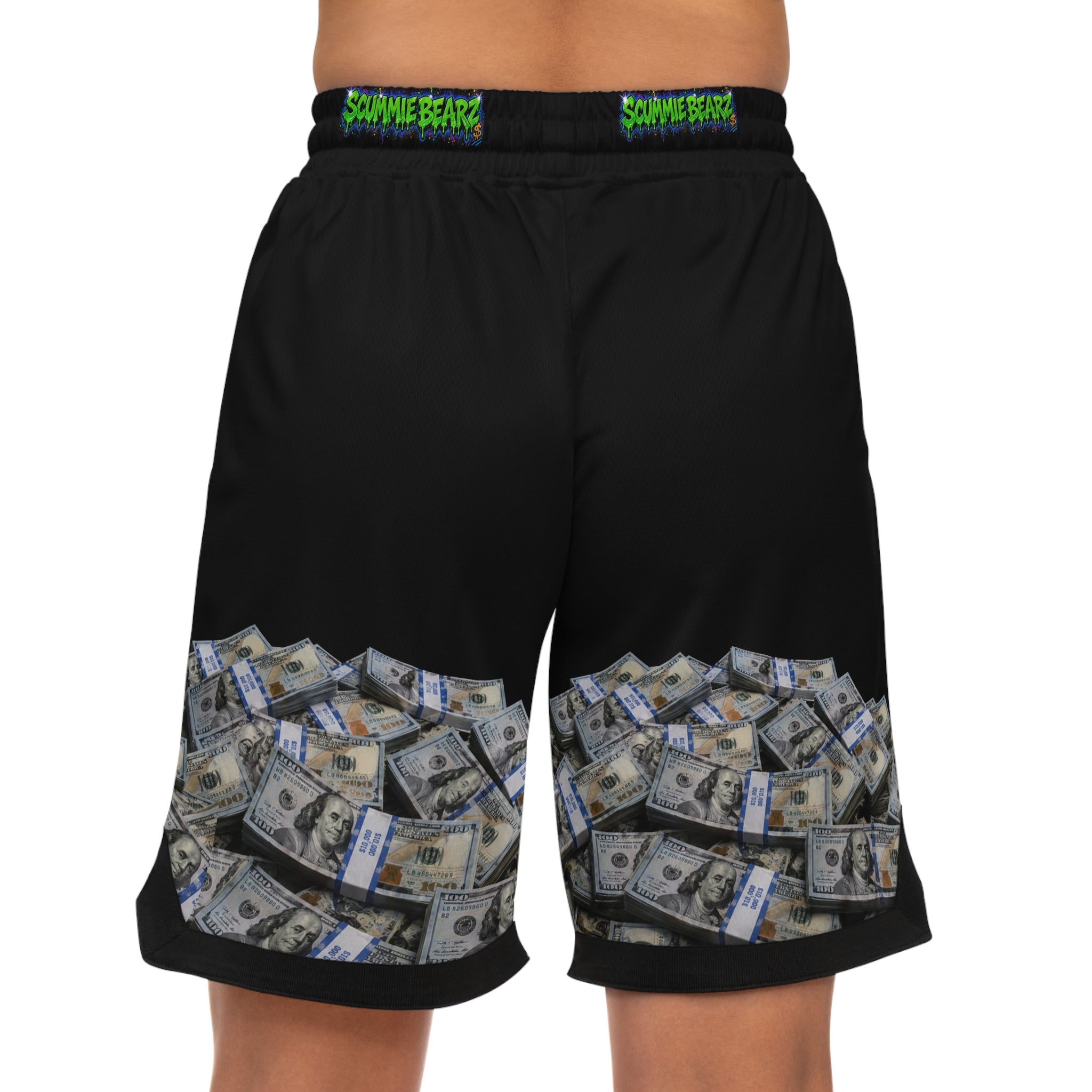 AOP Basketball Shorts - Paper Chaser Edition