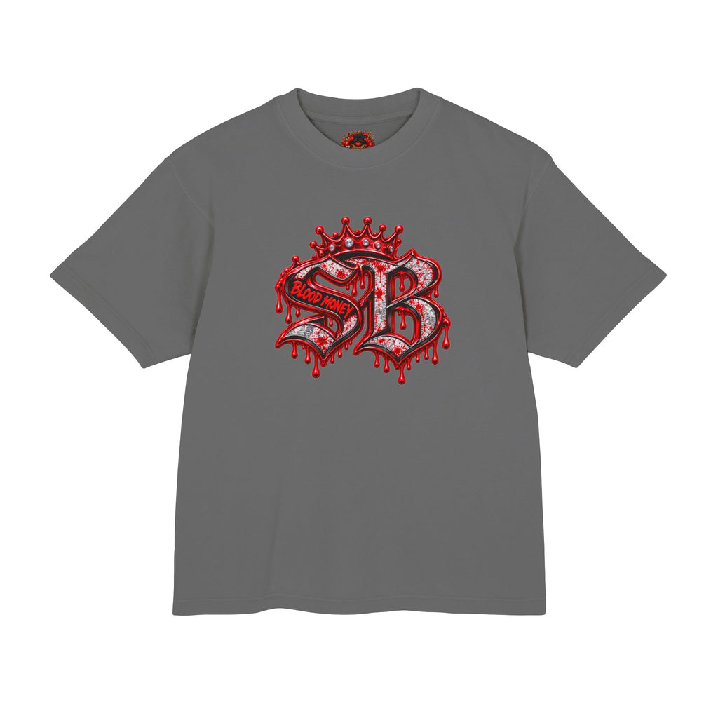 Unisex Urban Heavy Tee-BLOOD MONEY — MONEY, PRESSURE & STREET LOYALTY 🩸💵🔥-SCUMMIEBEARZ™️